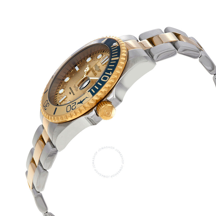 Invicta Pro Diver Quartz Gold Dial Two-tone Men's Watch 30948 - Dawson Watches #2
