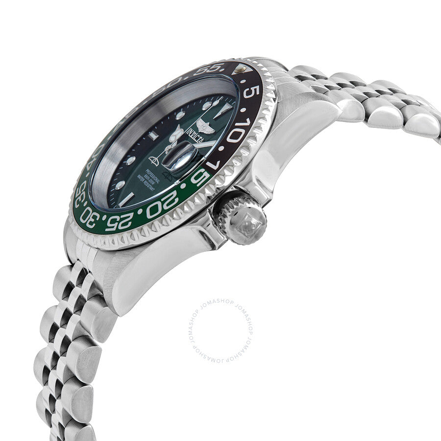 Invicta Pro Diver Quartz Green Dial Sprite Bezel Men's Watch 34105 - Dawson Watches #2