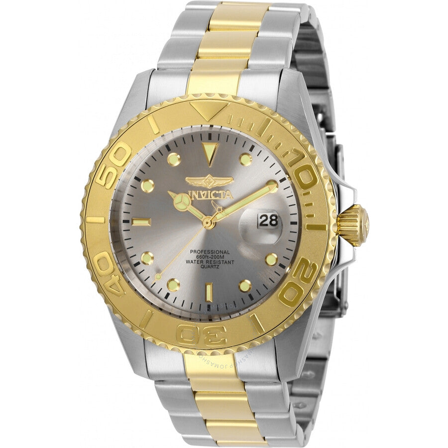 Invicta Pro Diver Quartz Grey Dial Men's Watch 29950 - Dawson Watches