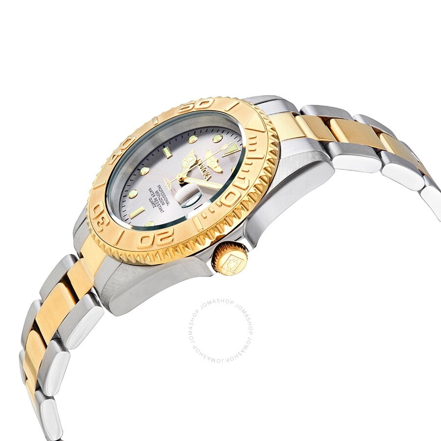 Invicta Pro Diver Quartz Grey Dial Two-tone Men's Watch 29943 - Dawson Watches #2