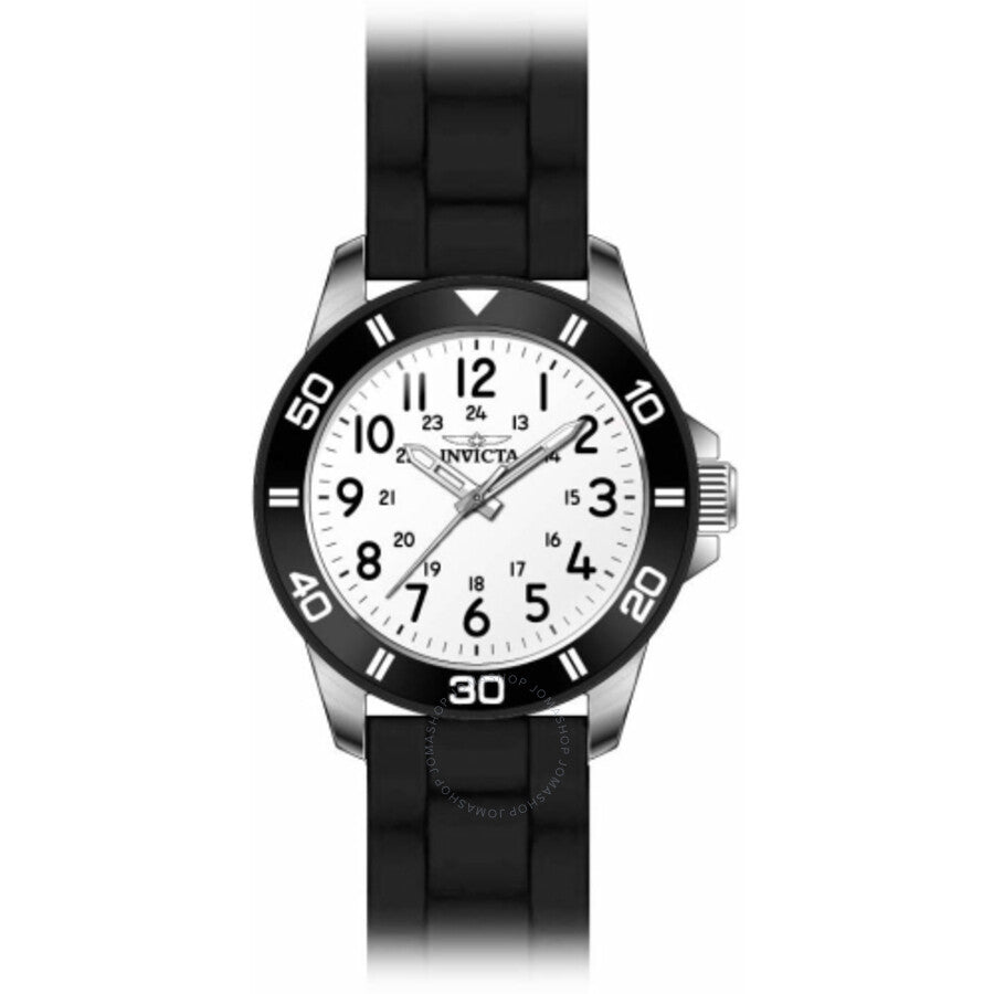 Invicta Pro Diver Quartz White Dial Ladies Watch 43630 - Dawson Watches