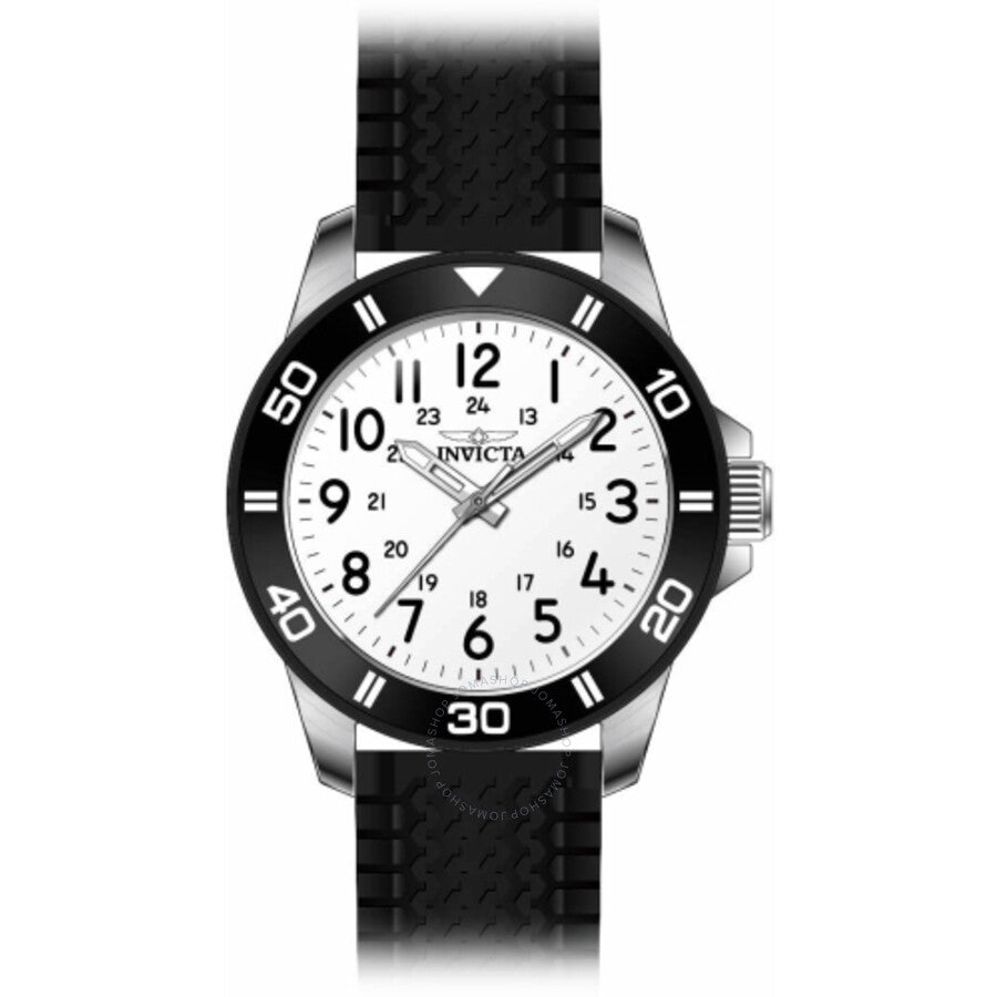 Invicta Pro Diver Quartz White Dial Men's Watch 43629 - Dawson Watches