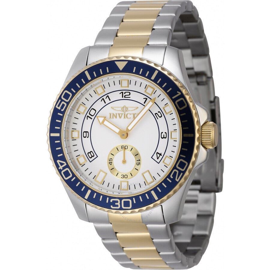 Invicta Pro Diver Quartz White Dial Men's Watch 47127 - Dawson Watches