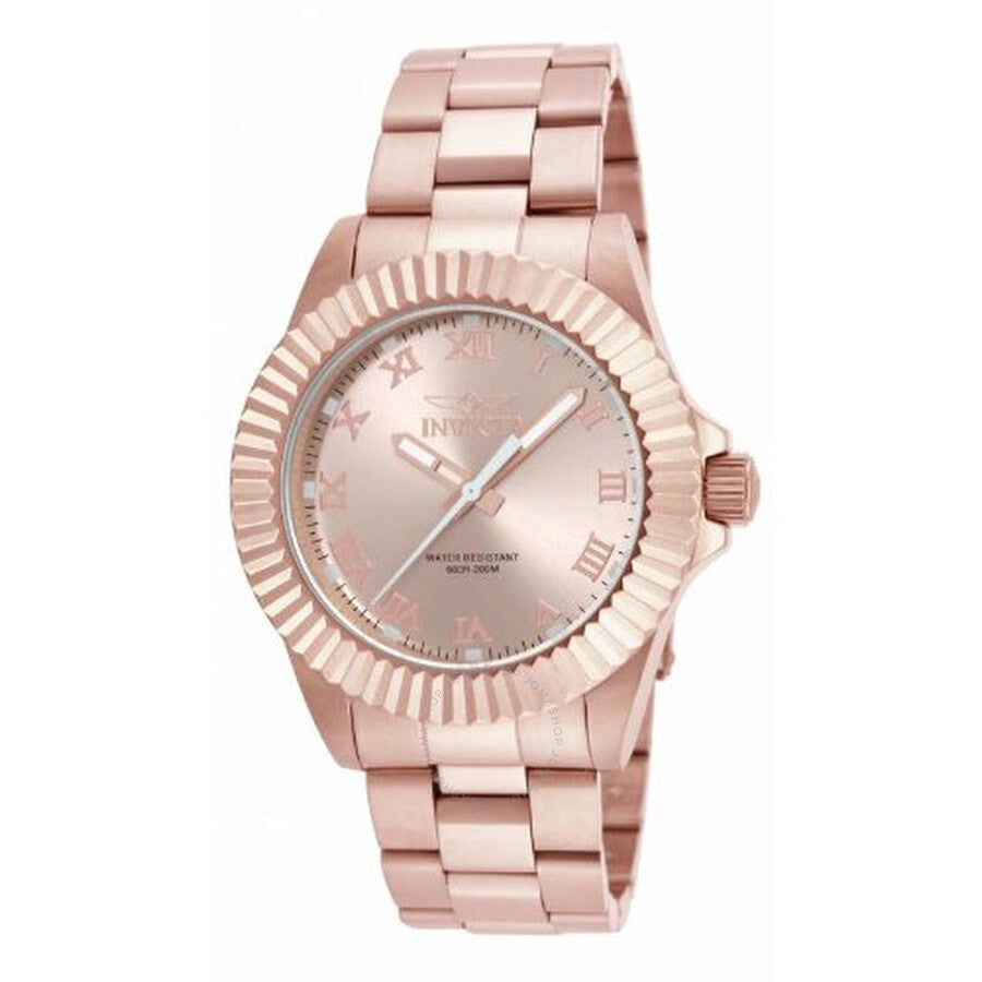 Invicta Pro Diver  Rose Dial Rose Gold-tone Men's Watch 16738 - Dawson Watches
