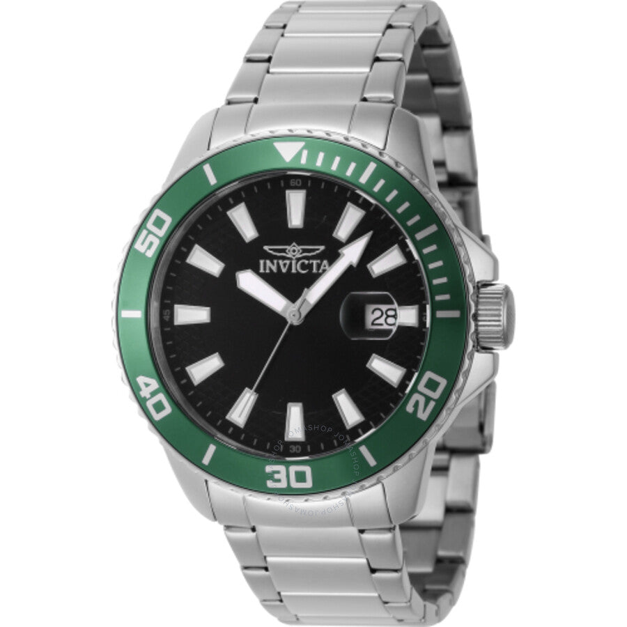 Invicta Quartz Black Dial Men's Watch 46063 - Dawson Watches