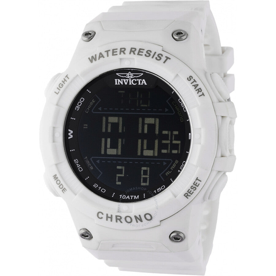 Invicta Racing Alarm Chronograph GMT Quartz Digital Black Dial Men's Watch 47524 - Dawson Watches