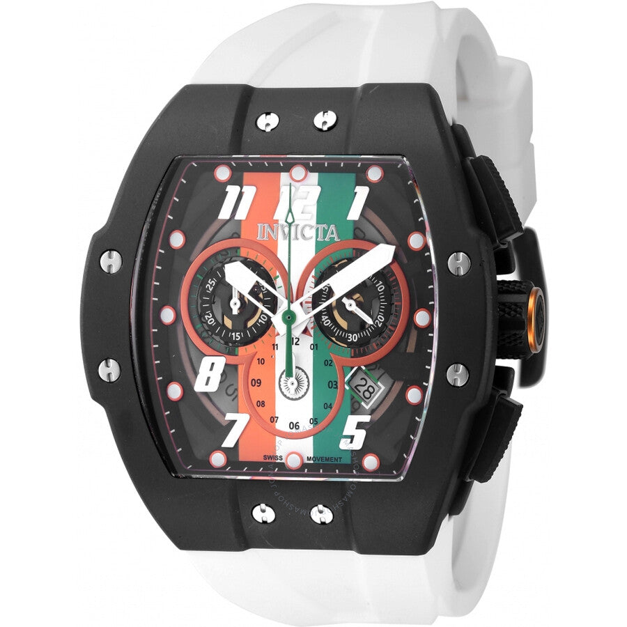 Invicta Racing Chronograph Quartz Black Titanium Men's Watch 47574 - Dawson Watches