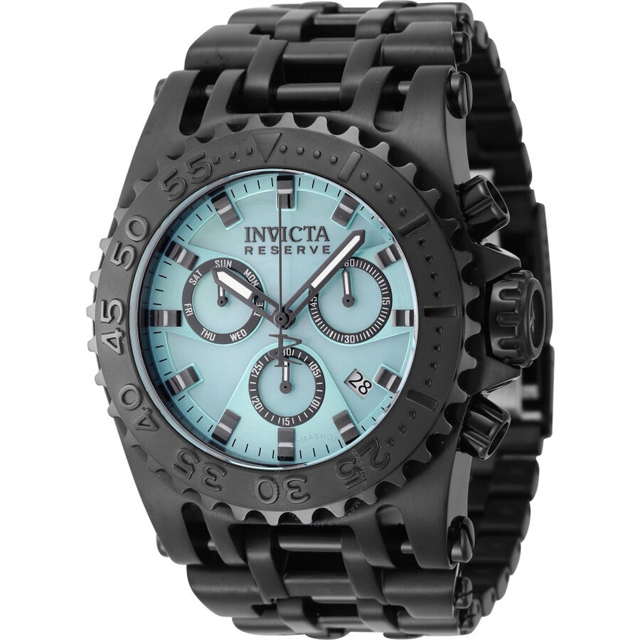 Invicta Reserve Chronograph Quartz Turquoise Dial Men's Watch 45930 - Dawson Watches