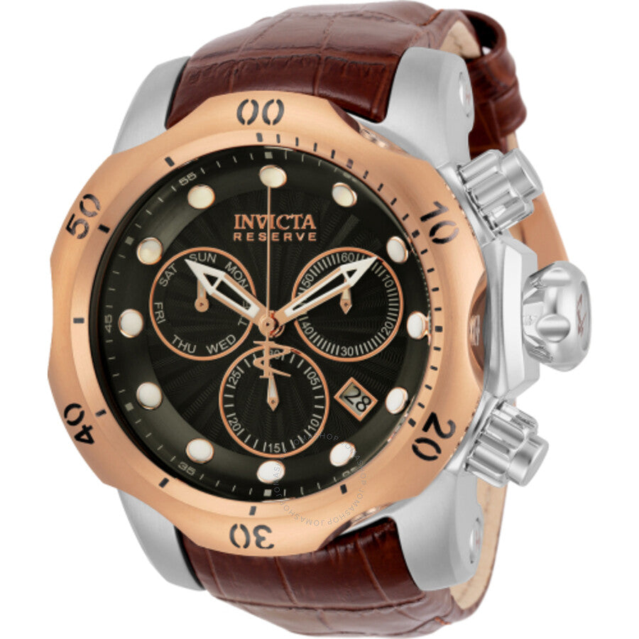 Invicta Reserve Venom Chronograph Date Quartz Gunmetal Dial Men's Watch 32958 - Dawson Watches