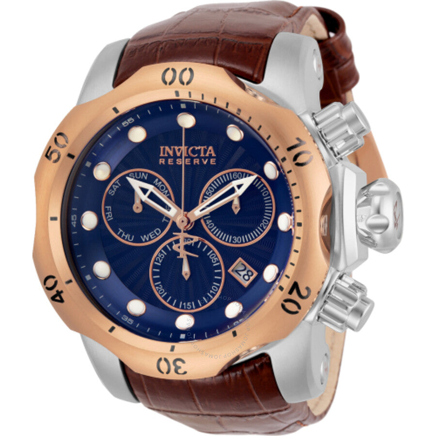 Invicta Reserve Venom Chronograph Quartz Blue Dial Men's Watch 32957 - Dawson Watches