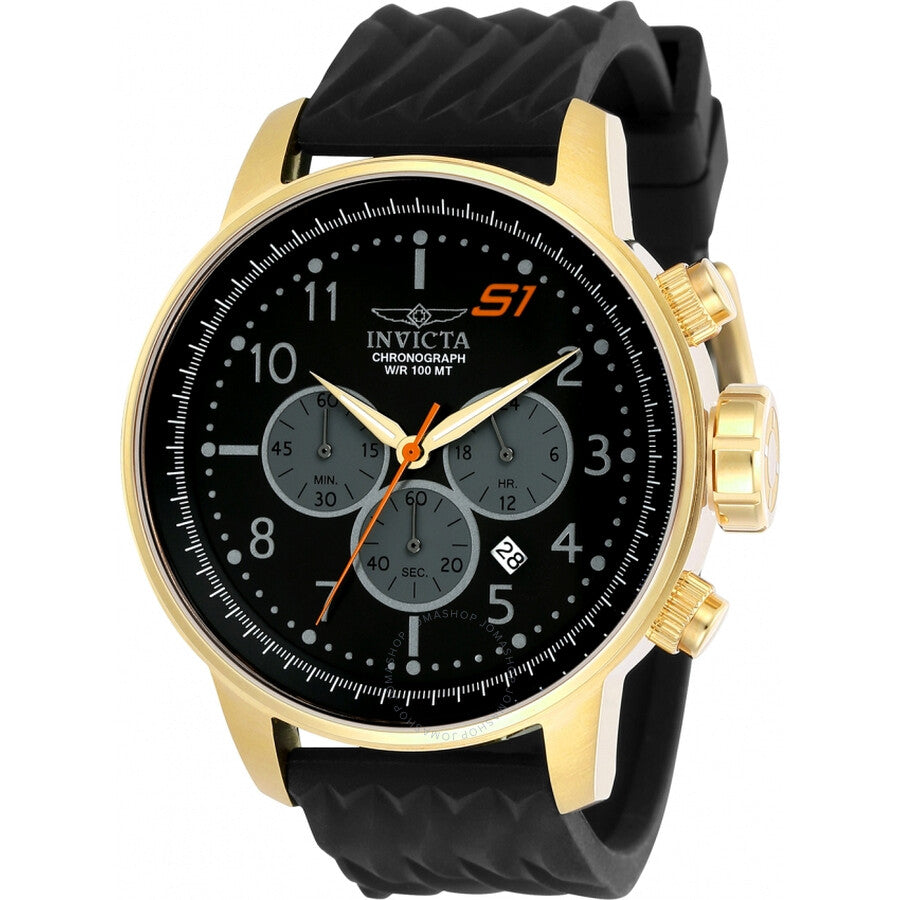 Invicta S1 Rally Chronograph Black Dial Quartz Men's Watch 23816 - Dawson Watches