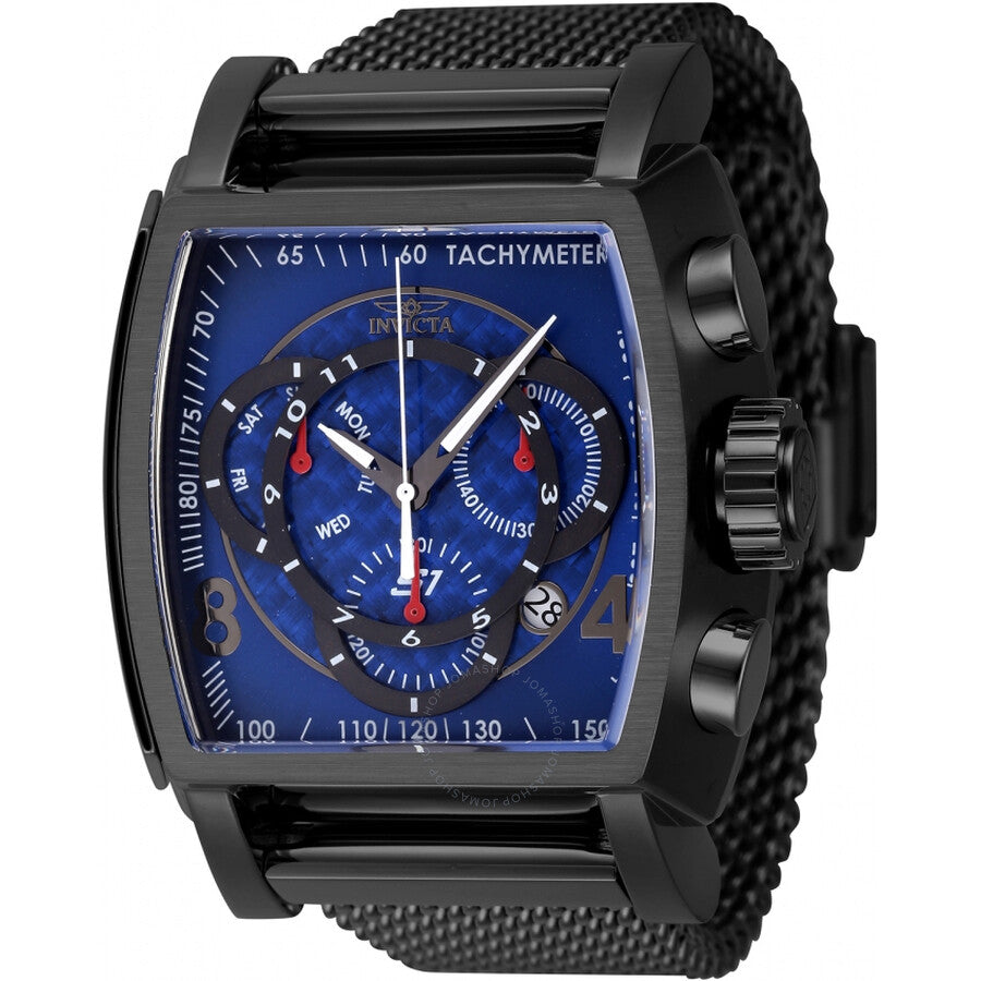 Invicta S1 Rally Chronograph Date Quartz Blue Dial Men's Watch 46011 - Dawson Watches