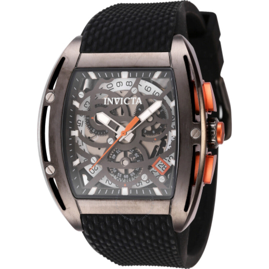 Invicta S1 Rally Chronograph Date Quartz Grey Dial Men's Watch 45184 - Dawson Watches