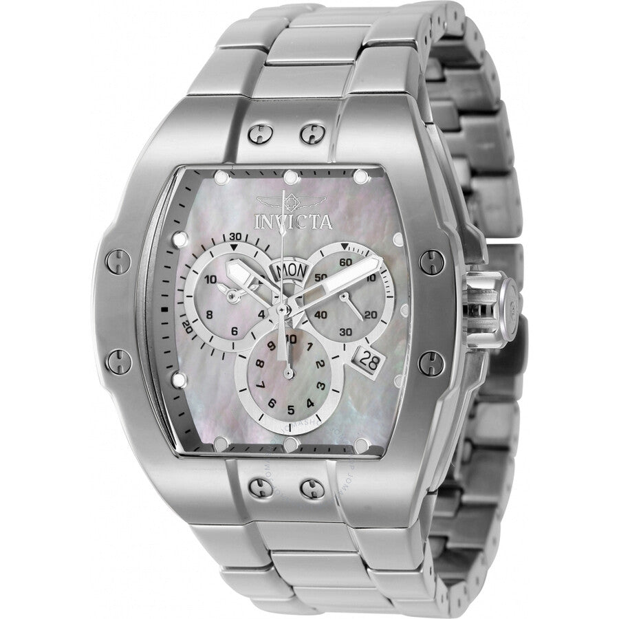 Invicta S1 Rally Chronograph Date Quartz Platinum Dial Men's Watch 45700 - Dawson Watches