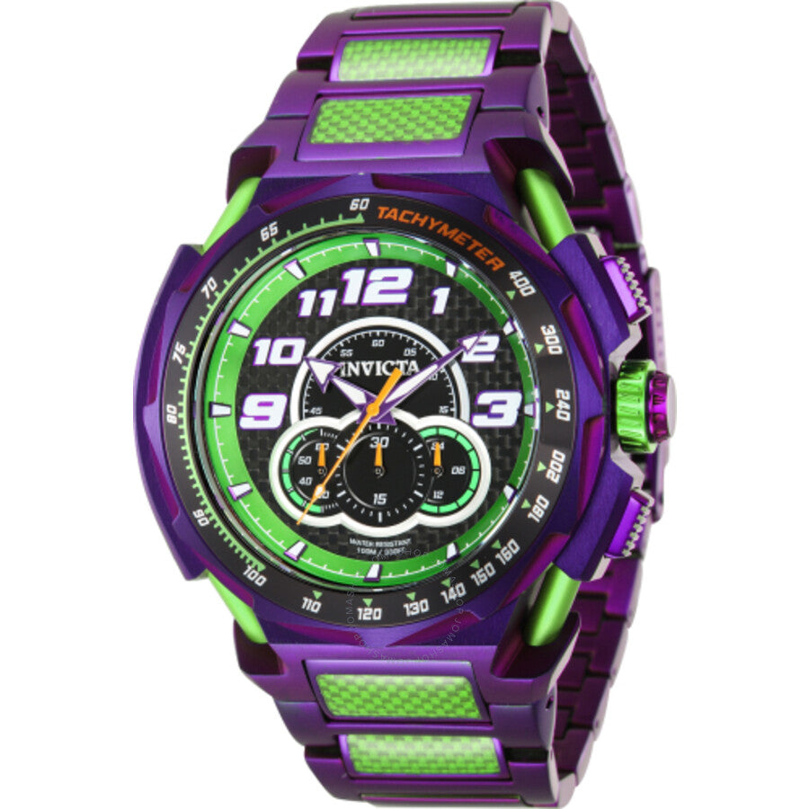 Invicta S1 Rally Chronograph GMT Quartz Black Dial Men's Watch 43790 - Dawson Watches