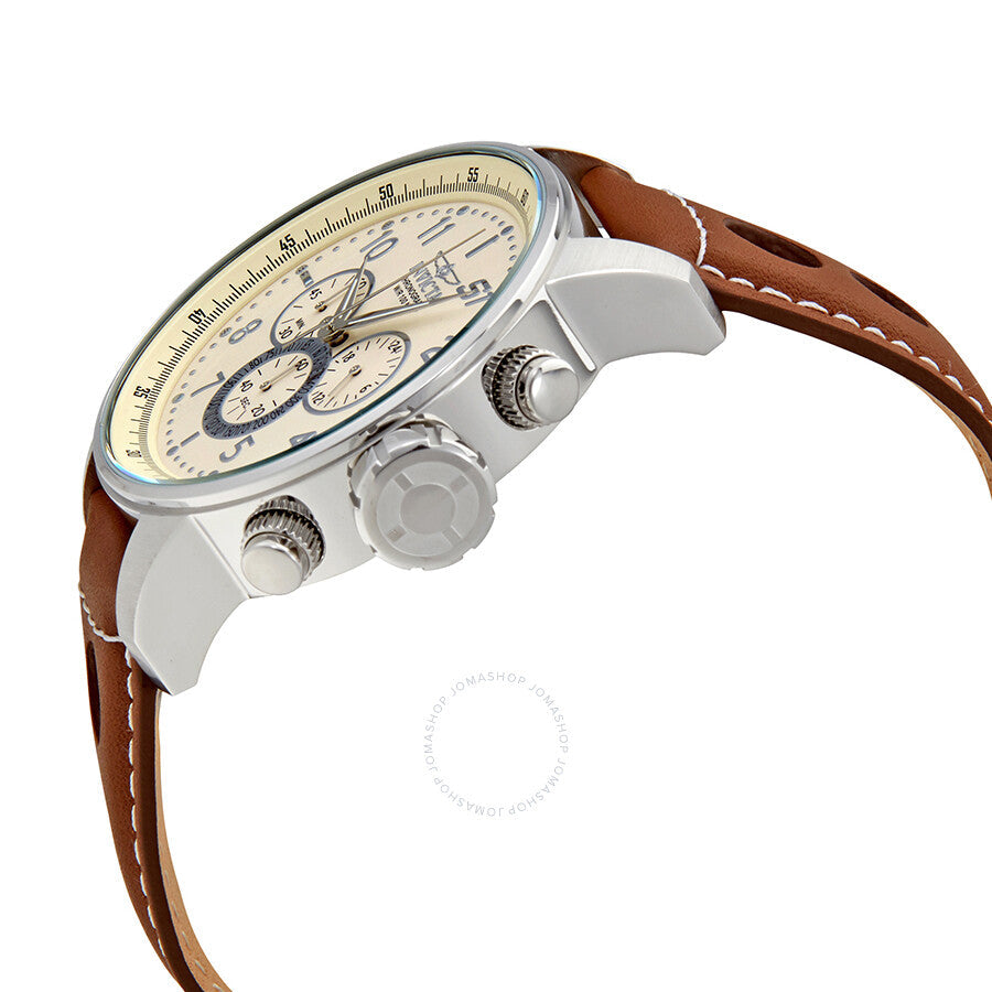 Invicta S1 Rally Chronograph Ivory Dial Men's Watch 25724 - Dawson Watches #2
