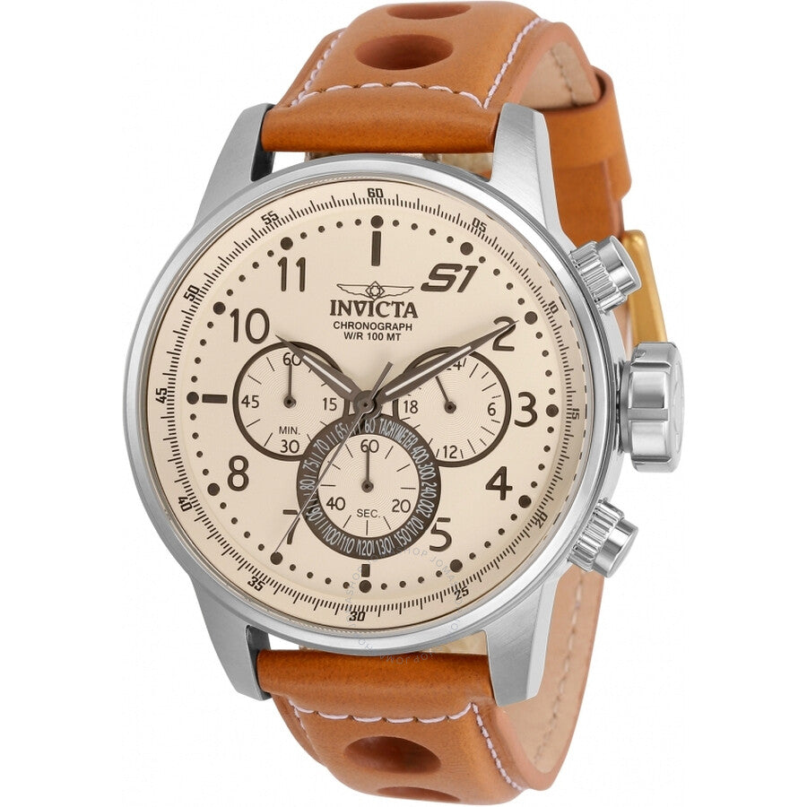 Invicta S1 Rally Chronograph Quartz White Dial Men's Watch 30914 - The Watches Men & Co