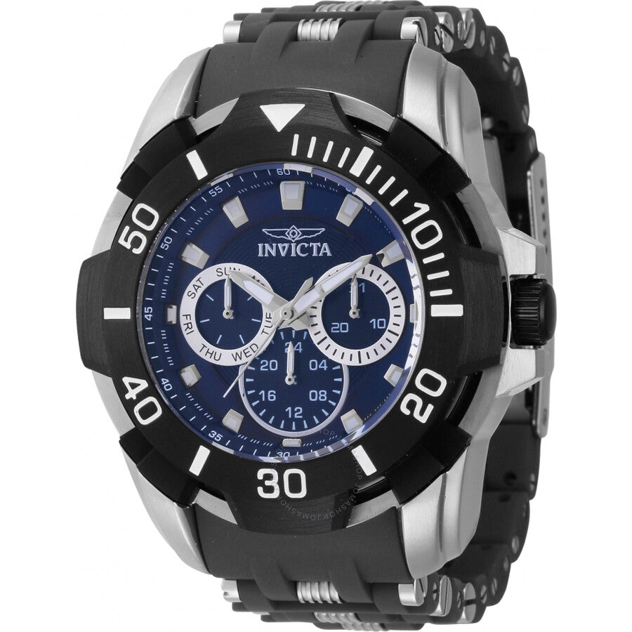 Invicta Sea Spider GMT Date Quartz Blue Dial Men's Watch 44122 - Dawson Watches