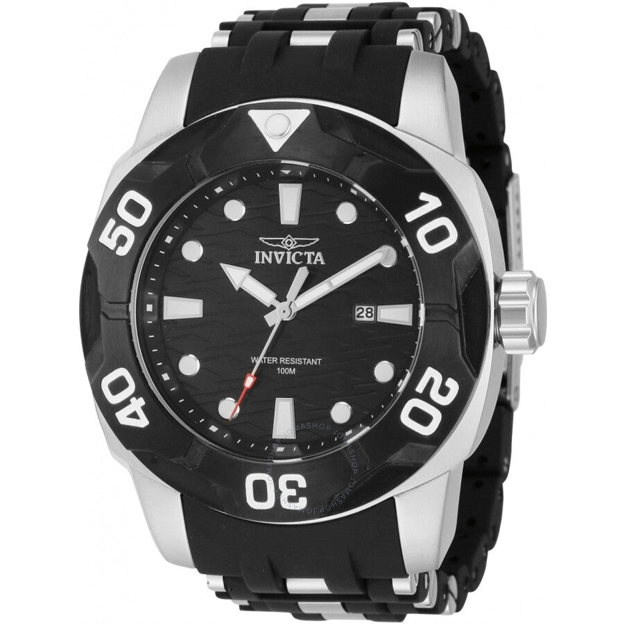 Invicta Sea Spider Quartz Date Black Dial Men's Watch 44116 - Dawson Watches