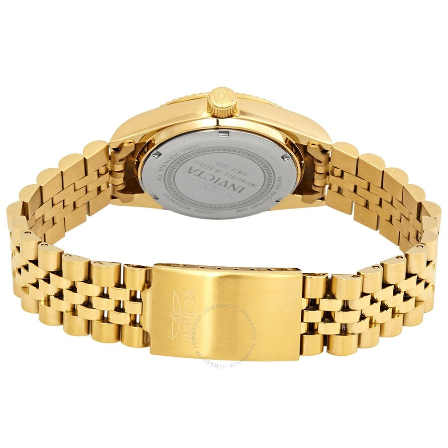 Invicta Specialty Black Dial Yellow Gold-tone Ladies Watch 29406 - Dawson Watches #3