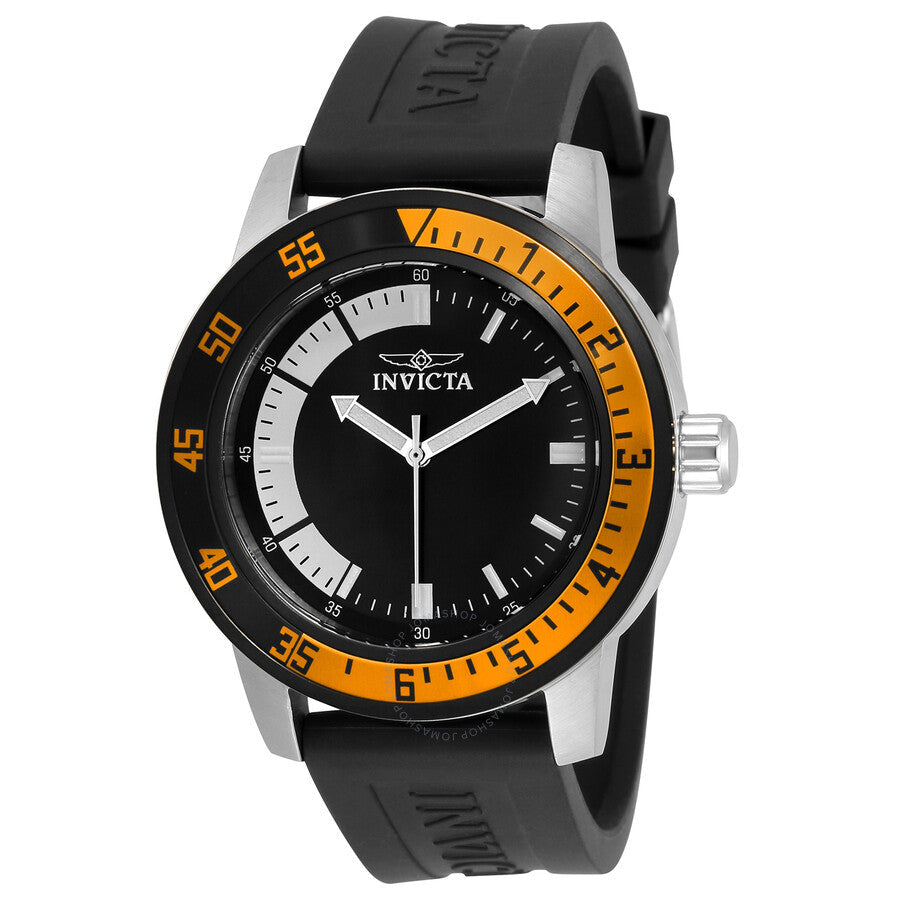 Invicta Specialty Quartz Black Dial Men's Watch 34014 - Dawson Watches
