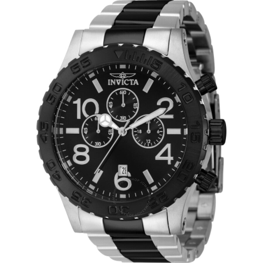 Invicta Specialty Chronograph Quartz Black Dial Men's Watch 40606 - Dawson Watches