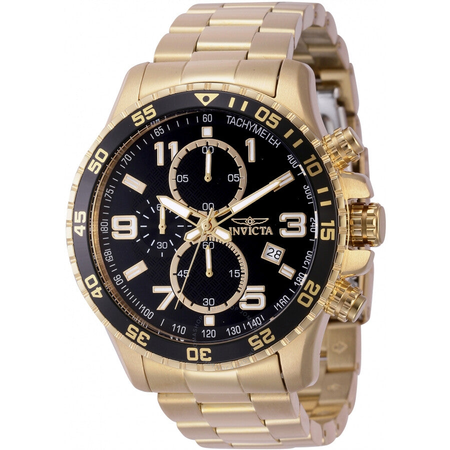 Invicta Specialty Chronograph Quartz Black Dial Men's Watch 44525 - Dawson Watches