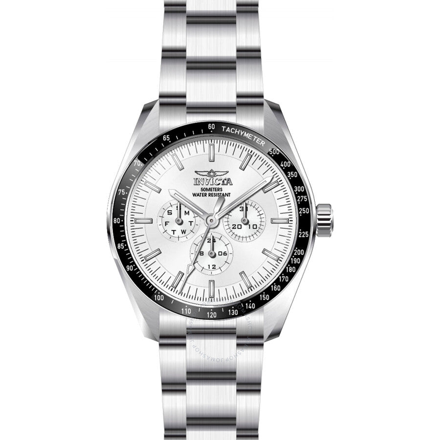 Invicta Specialty GMT Date Day Quartz Silver Dial Men's Watch 45966 - Dawson Watches
