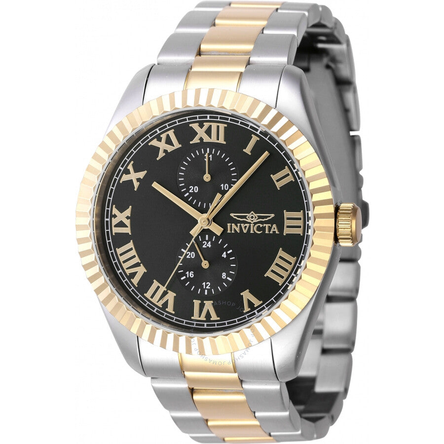 Invicta Specialty GMT Quartz Black Dial Men's Watch 47425 - Dawson Watches