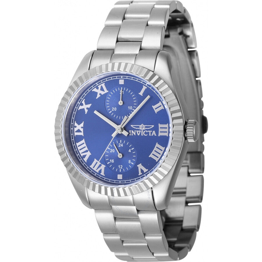 Invicta Specialty GMT Quartz Blue Dial Ladies Watch 47437 - Dawson Watches