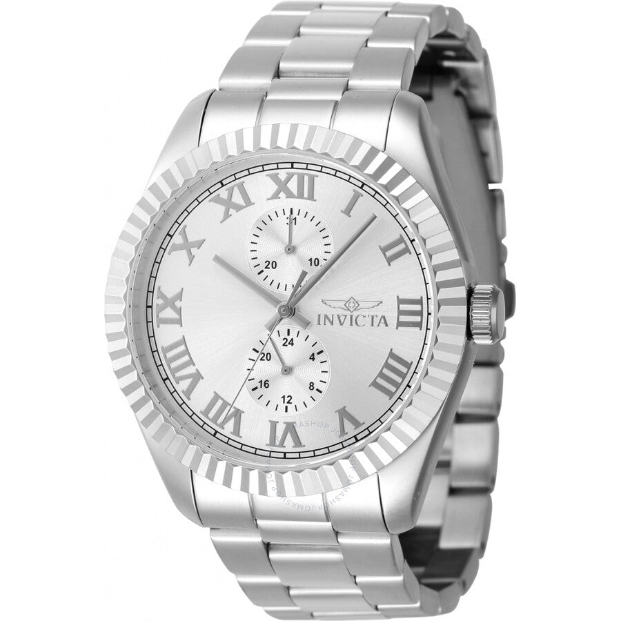 Invicta Specialty GMT Quartz Silver Dial Men's Watch 47421 - Dawson Watches