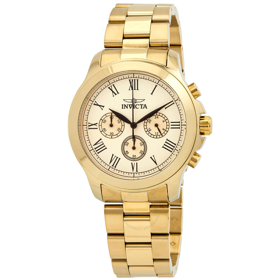 Invicta Specialty Gold Dial Men's Watch 21658 - Dawson Watches