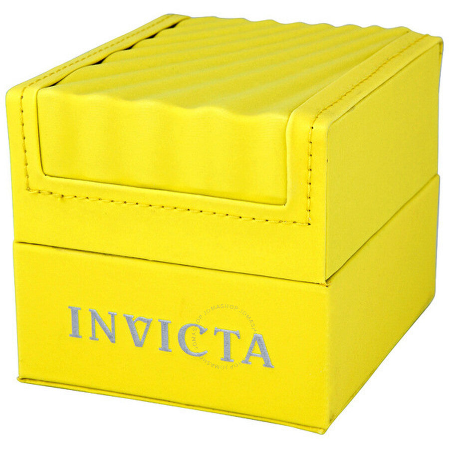 Invicta Specialty Military Black Dial Black Leather Men's Watch 10491 - Dawson Watches #4