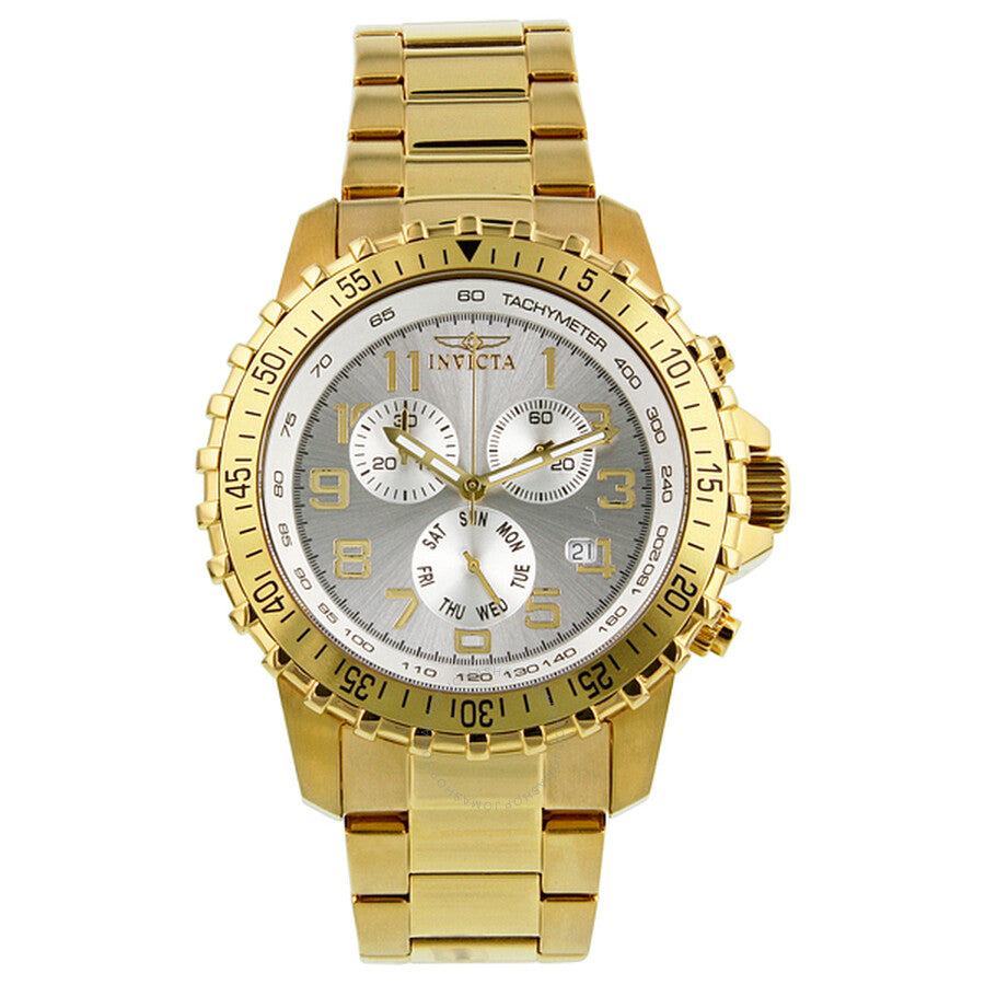 Invicta Specialty Pilot Chronograph Silver Dial Men's Watch 11369 - Dawson Watches