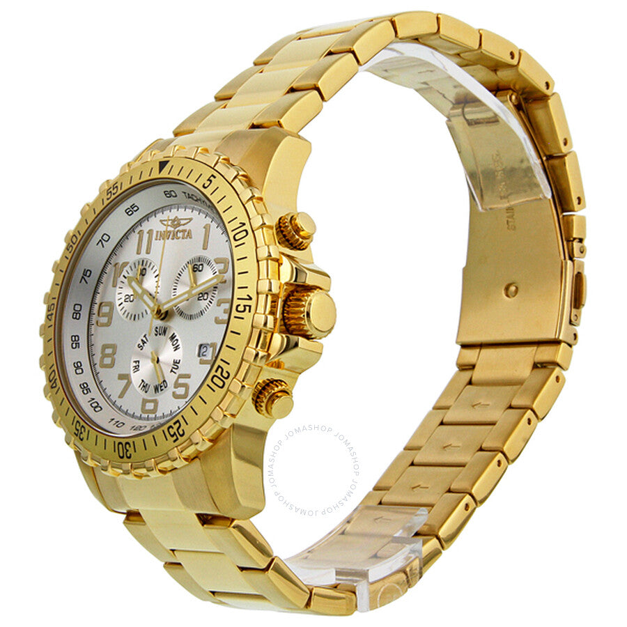 Invicta Specialty Pilot Chronograph Silver Dial Men's Watch 11369 - Dawson Watches #3