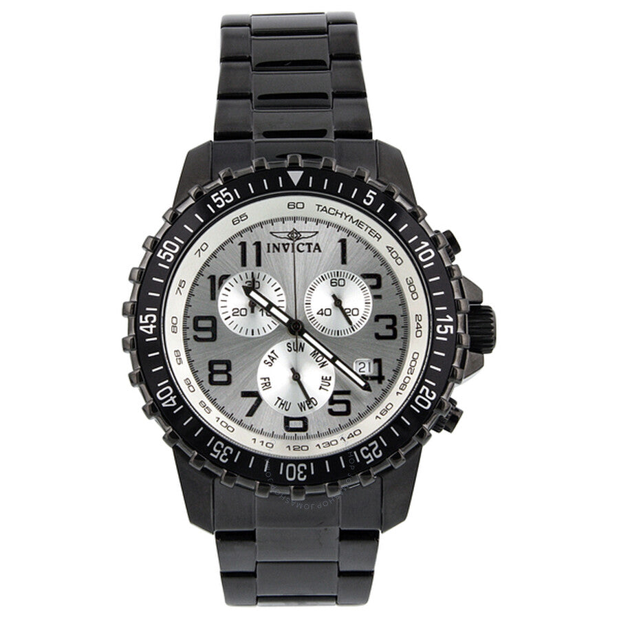 Invicta Specialty Pilot Chronograph Silver Dial Men's Watch 11370 - Dawson Watches