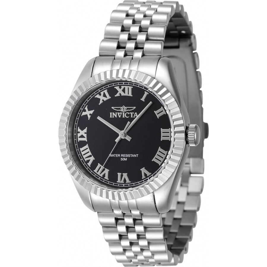 Invicta Specialty Quartz Black Dial Ladies Watch 47408 - Dawson Watches