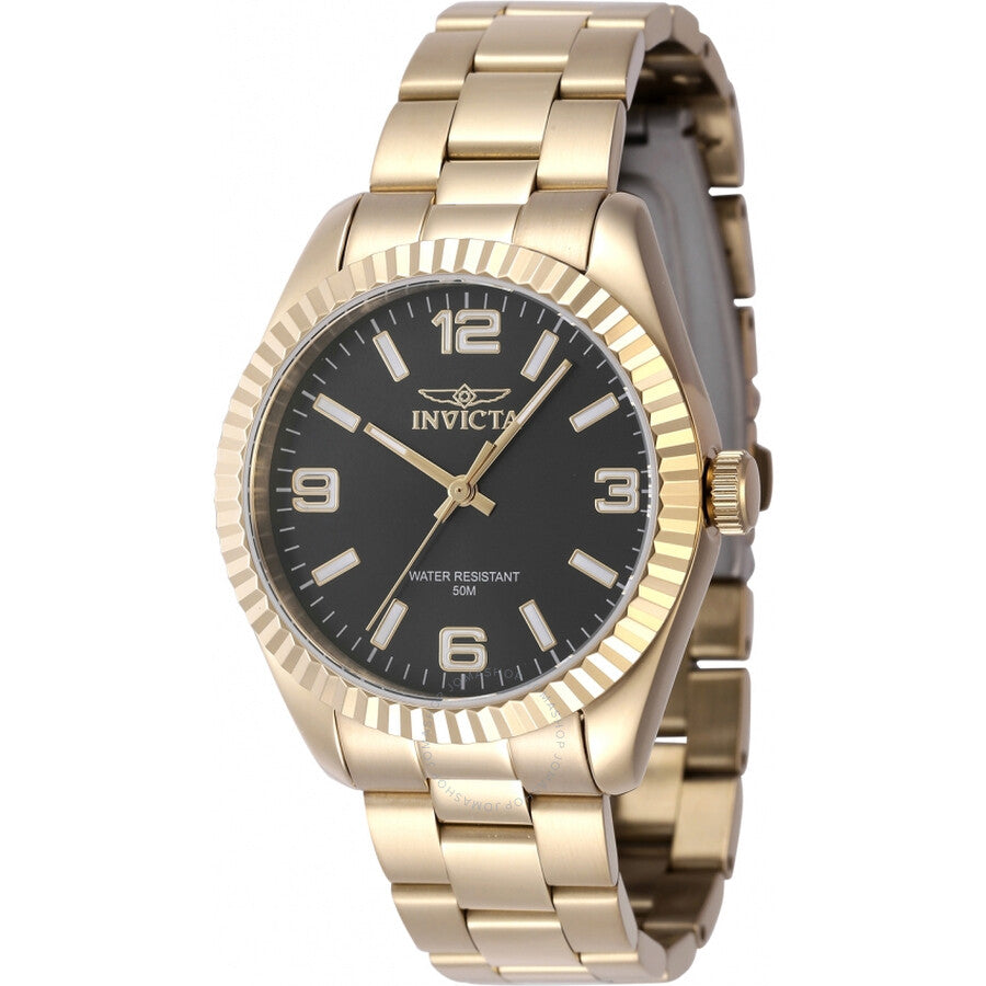 Invicta Specialty Quartz Black Dial Ladies Watch 47473 - Dawson Watches