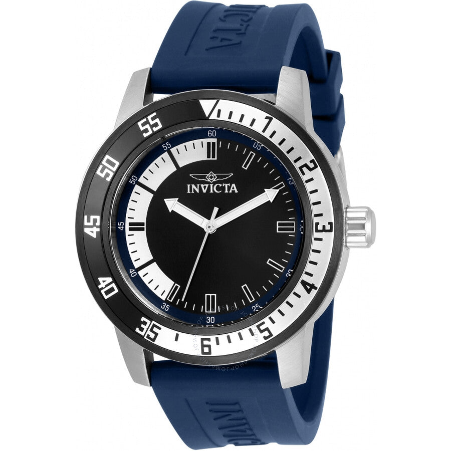 Invicta Specialty Quartz Black Dial Men's Watch 34013 - Dawson Watches