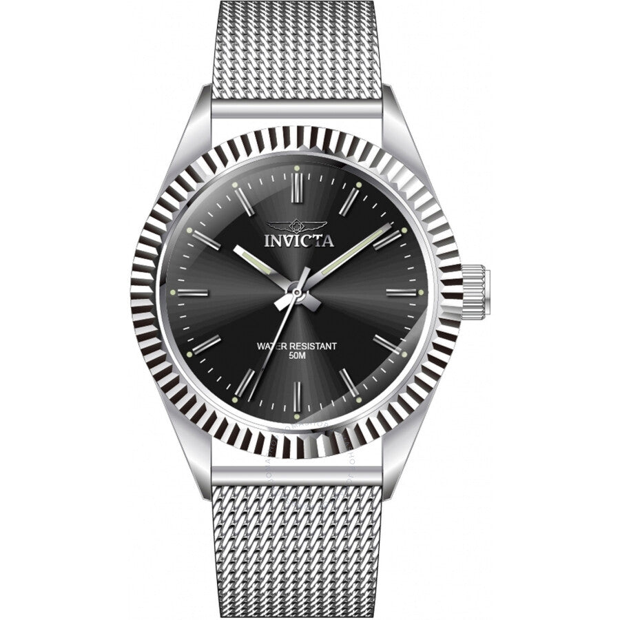 Invicta Specialty Quartz Black Dial Men's Watch 45705 - Dawson Watches