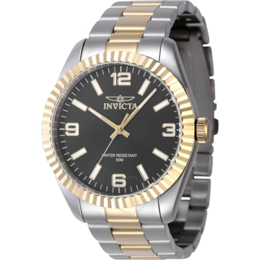 Invicta Specialty Quartz Black Dial Men's Watch 47453 - Dawson Watches