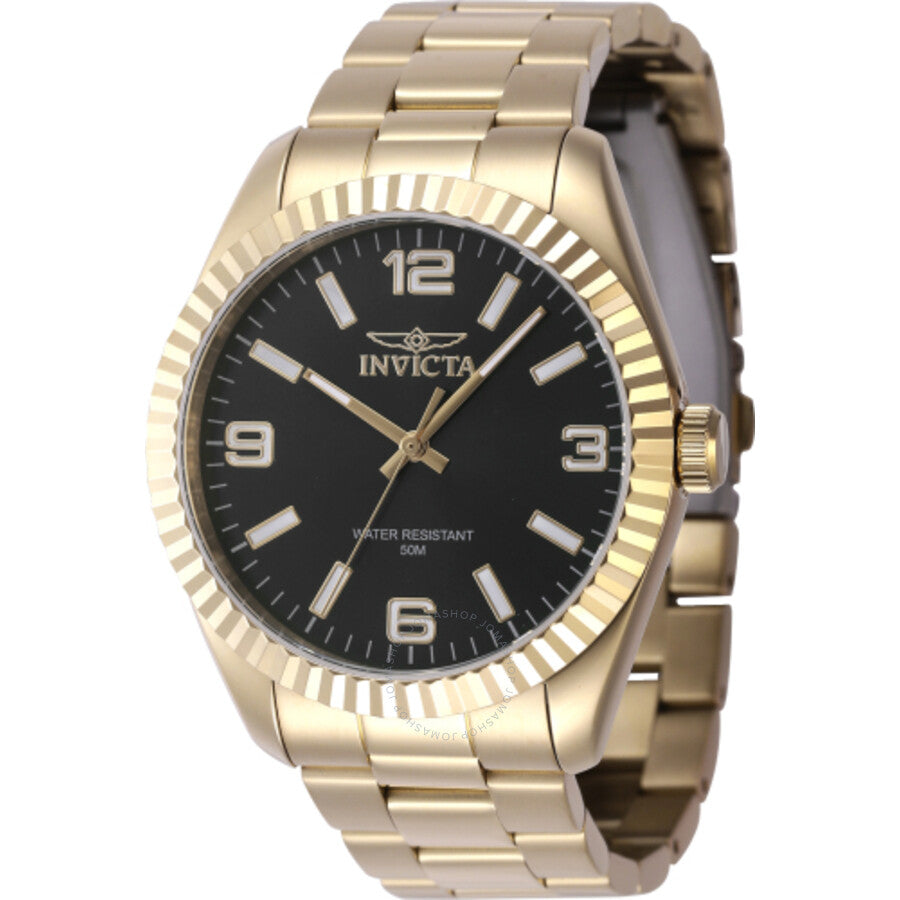Invicta Specialty Quartz Black Dial Men's Watch 47458 - Dawson Watches