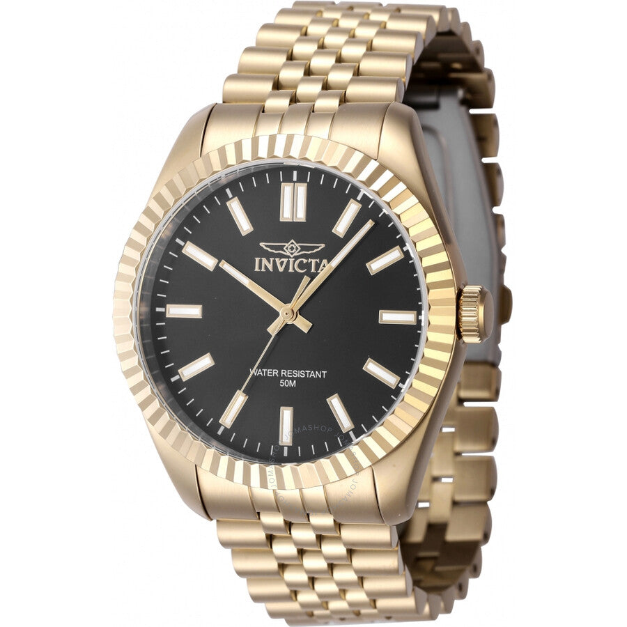Invicta Specialty Quartz Black Dial Men's Watch 47488 - Dawson Watches