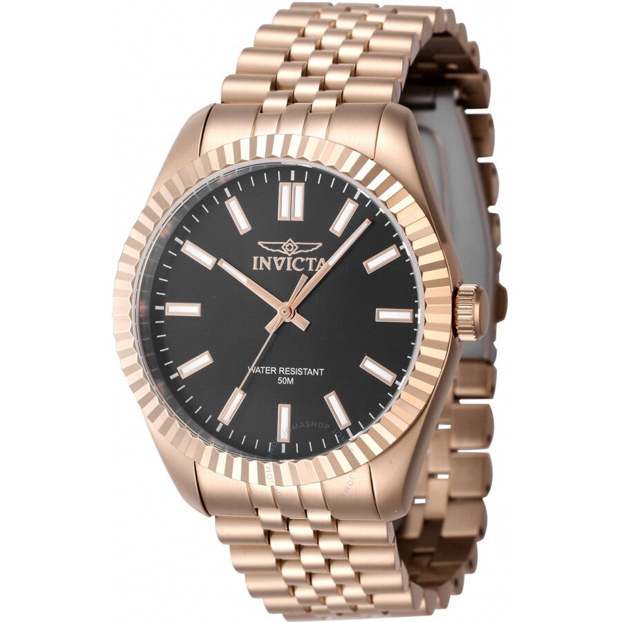 Invicta Specialty Quartz Black Dial Men's Watch 47492 - Dawson Watches
