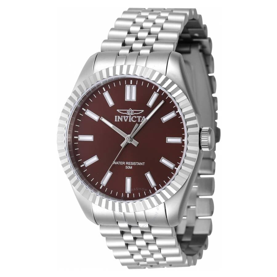 Invicta Specialty Quartz Copper Dial Stainless Steel Men's Watch 47482 - Dawson Watches