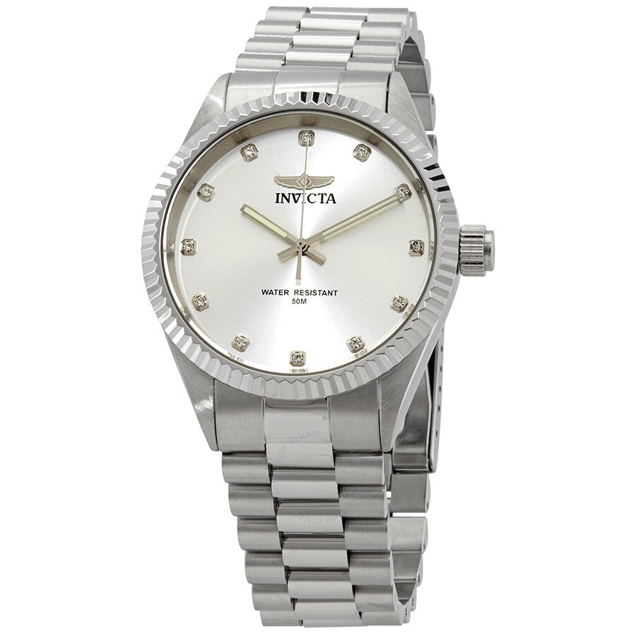Invicta Specialty Quartz Crystal Silver Dial Men's Watch 29501 - Dawson Watches
