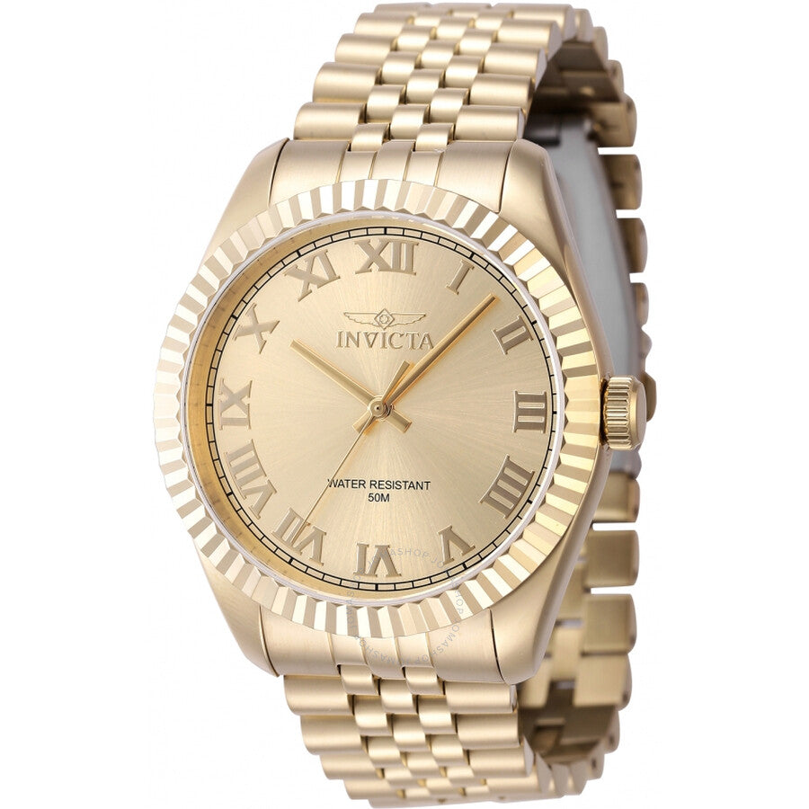 Invicta Specialty Quartz Gold Dial Men's Watch 47406 - Dawson Watches