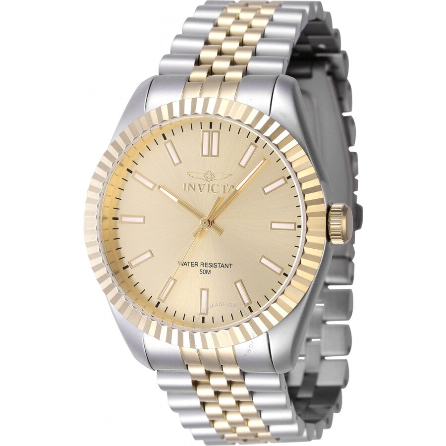 Invicta Specialty Quartz Gold Dial Men's Watch 47487 - Dawson Watches