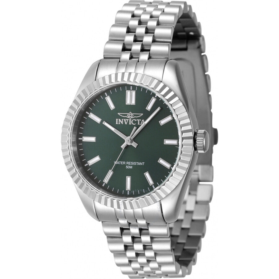 Invicta Specialty Quartz Green Dial Ladies Watch 47496 - Dawson Watches