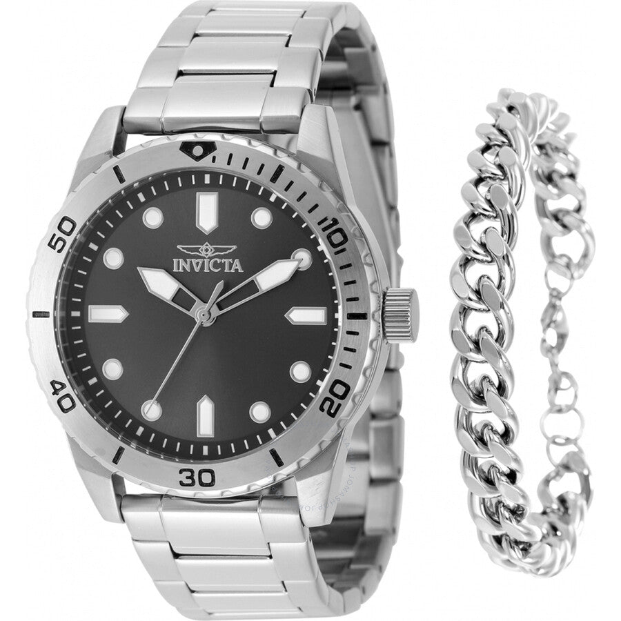 Invicta Specialty Quartz Grey Dial Men's Watch 48308 - Dawson Watches